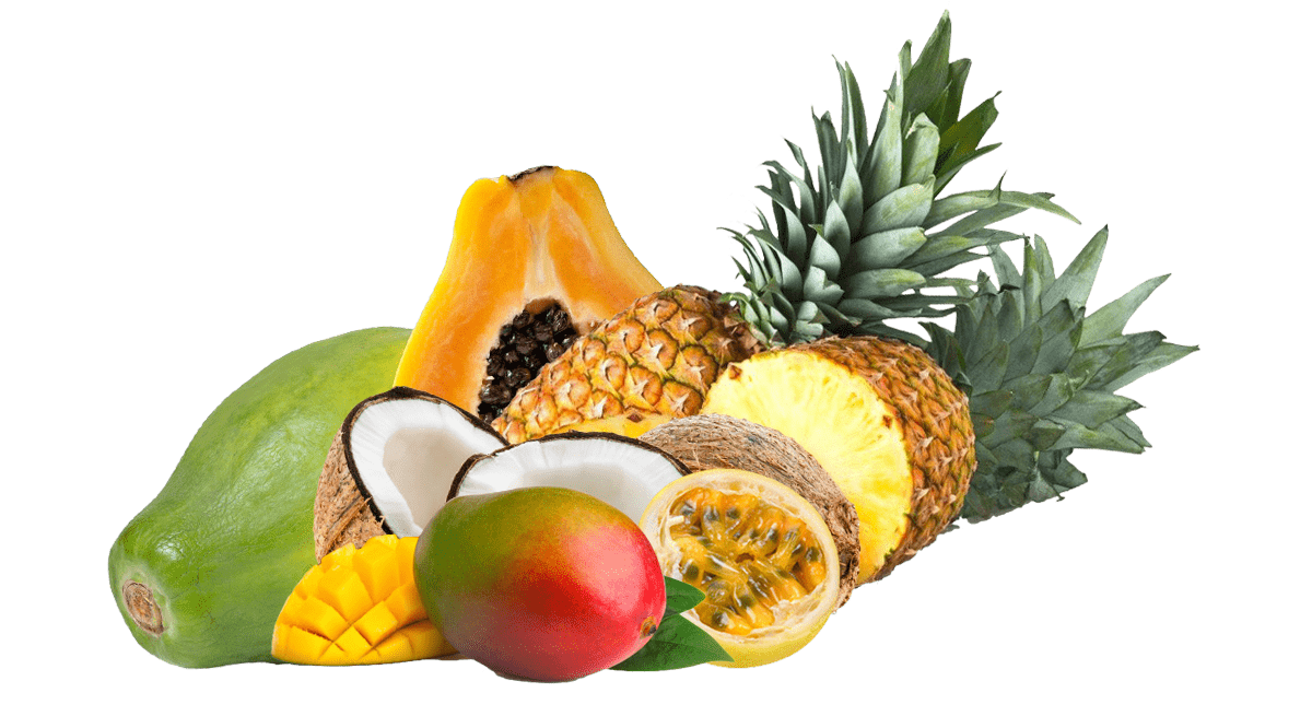pulpa de frutas tropicales